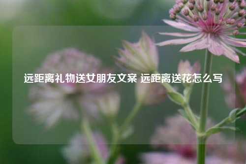 远距离礼物送女朋友文案 远距离送花怎么写