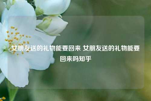 女朋友送的礼物能要回来 女朋友送的礼物能要回来吗知乎