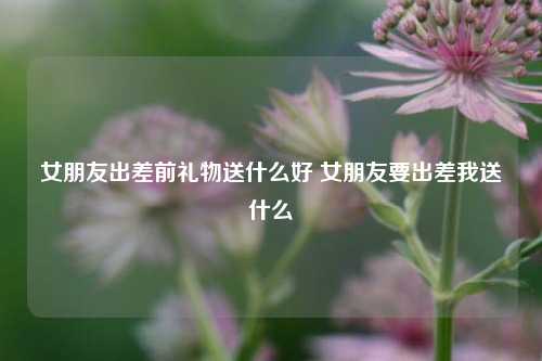 女朋友出差前礼物送什么好 女朋友要出差我送什么